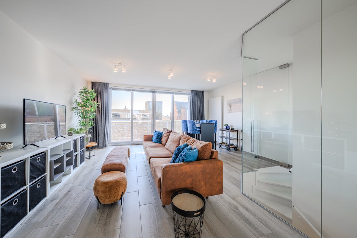 Magnifiek duplexappartement met zonneterras te Oostende - foto 1