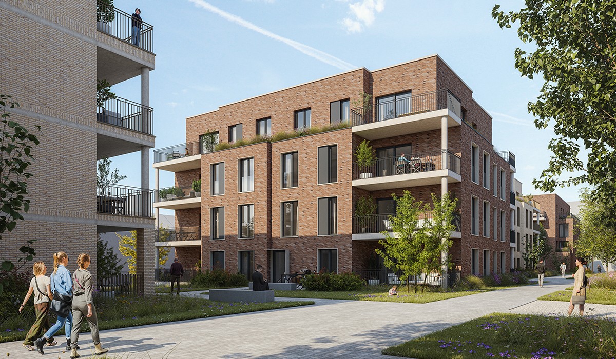 App. B2.0.2: gelijkvloers appartement met 1 slaapkamer met zicht op het Noordhofpark - foto 4