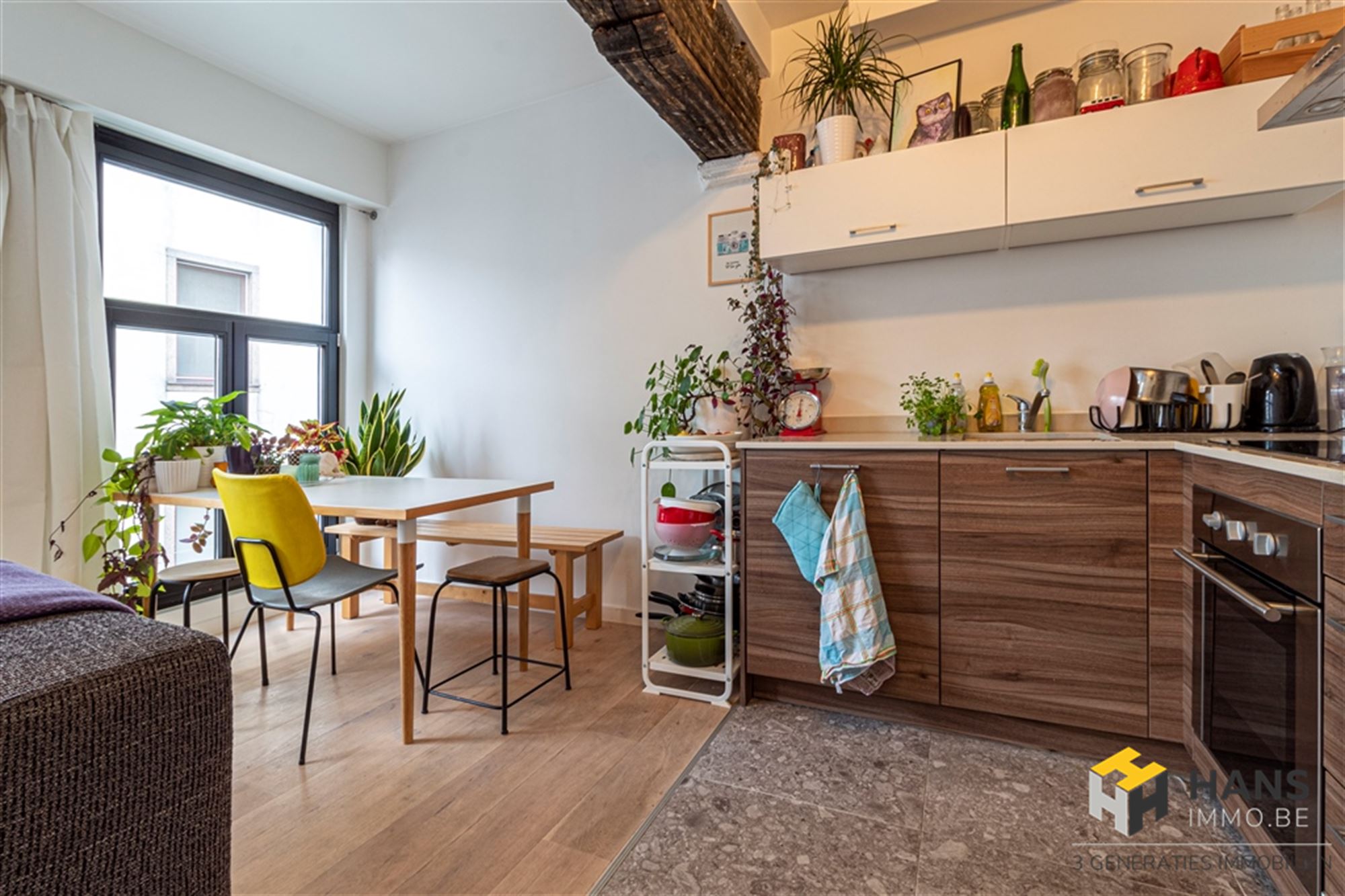 Appartement van 38m² met 1 slaapkamer op uitstekende ligging in hartje van Antwerpen. - foto 3