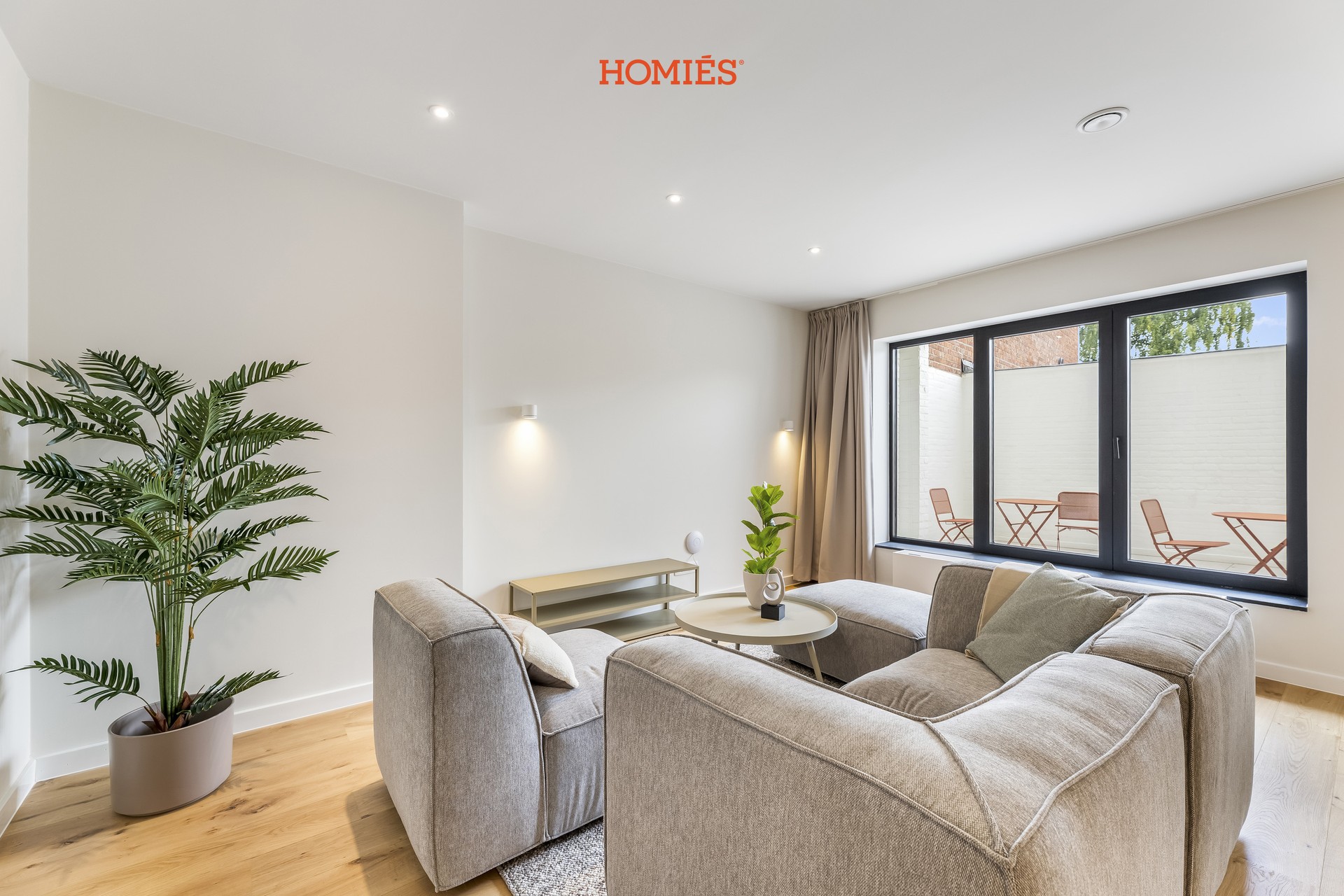 Luxueus en energiezuinig gelijkvloersappartement met stadskoer - foto 4