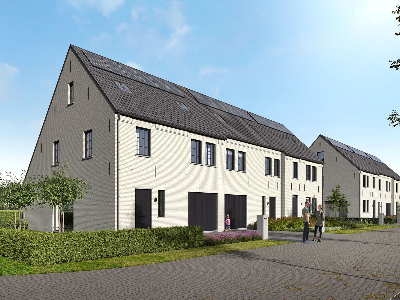 Energiezuinige halfopen met garage en 4 slpks - foto 4