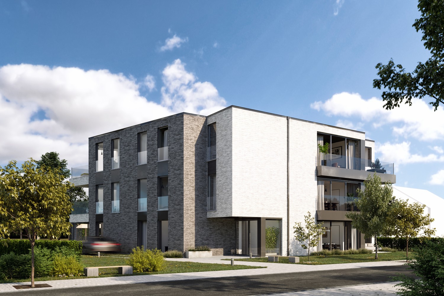 Autostaanplaats in residentie "BEIRENDONCK" - foto 3