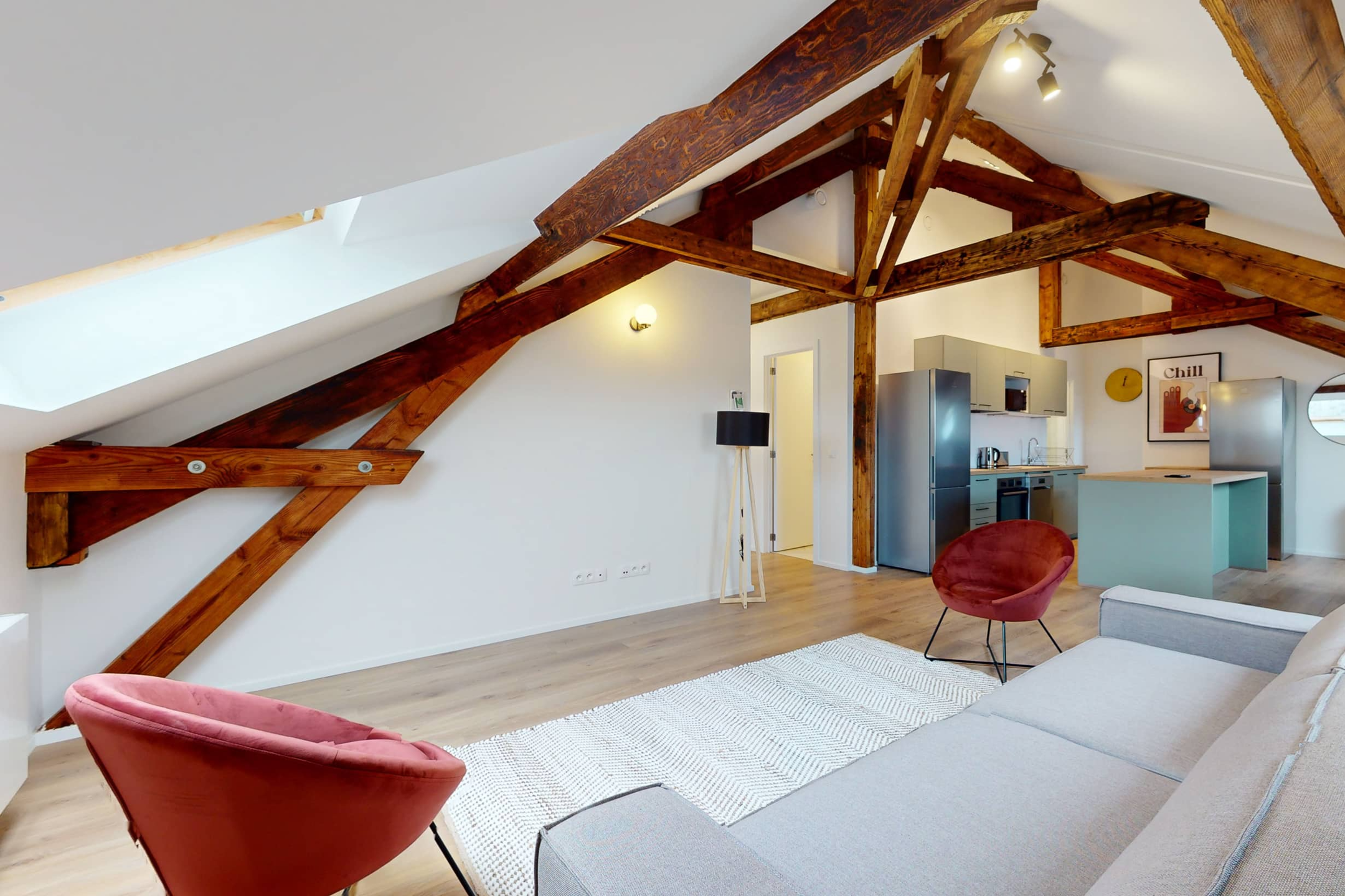 Prachtig gemeubileerd gedeeld appartement in Brussel - foto 5