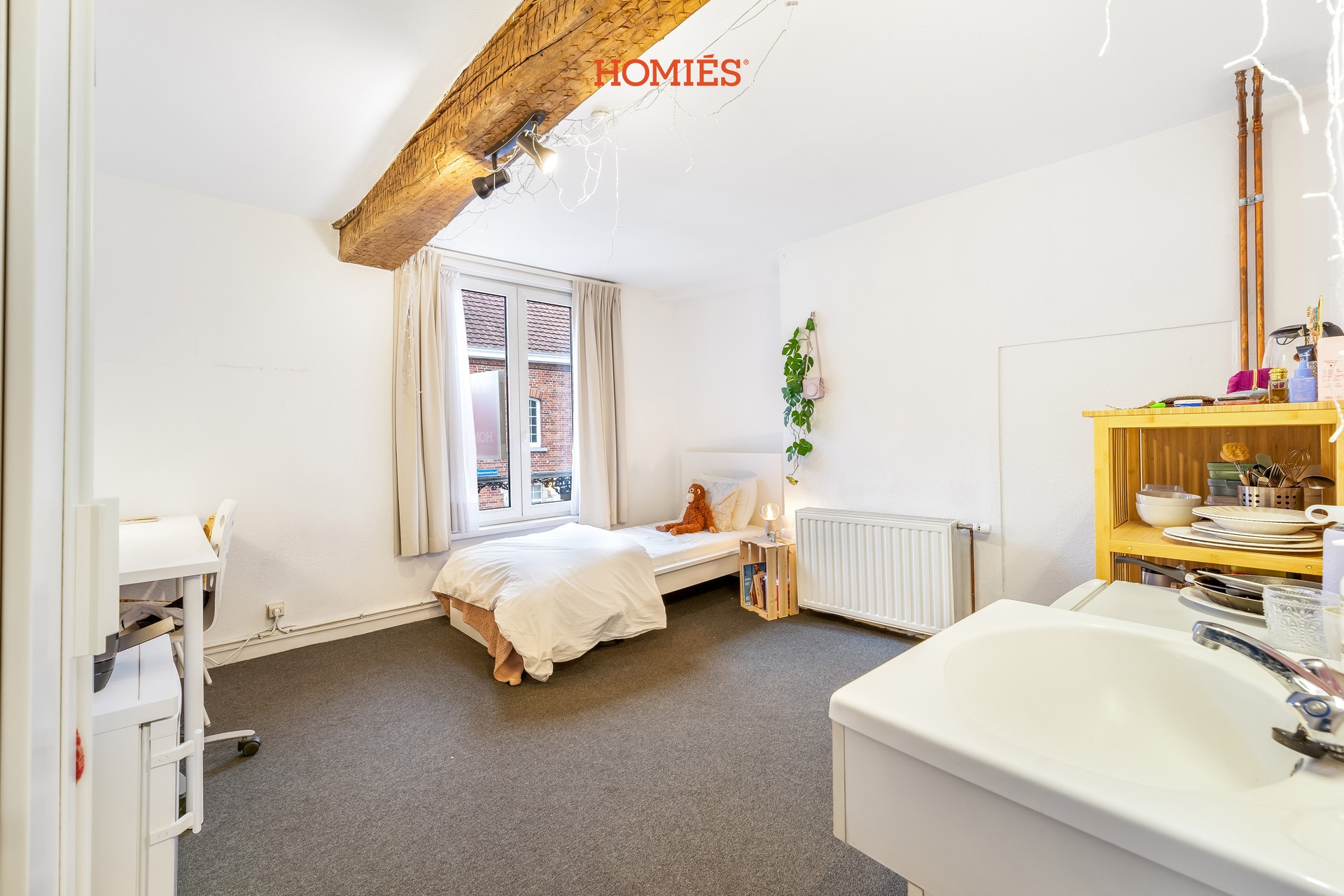 Welgelegen gebouw met 7 studentenkamers - foto 2