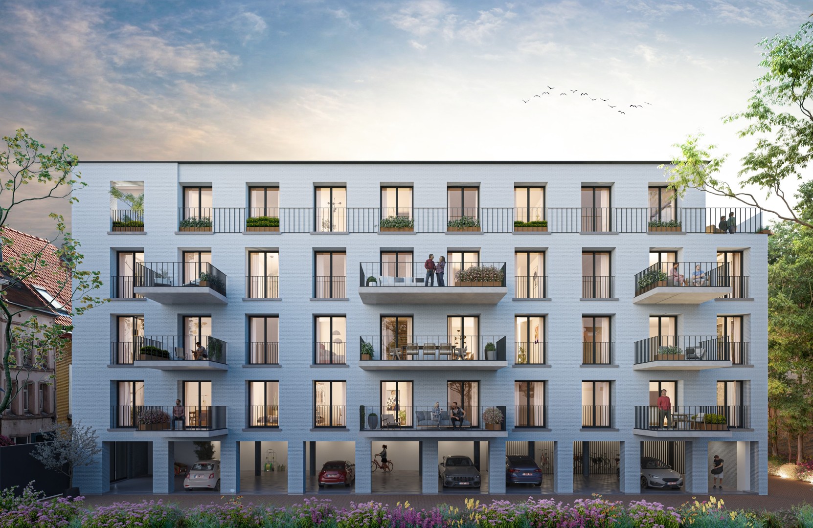 2-slaapkamerappartement met terras tussen Madou en Schuman - foto 2