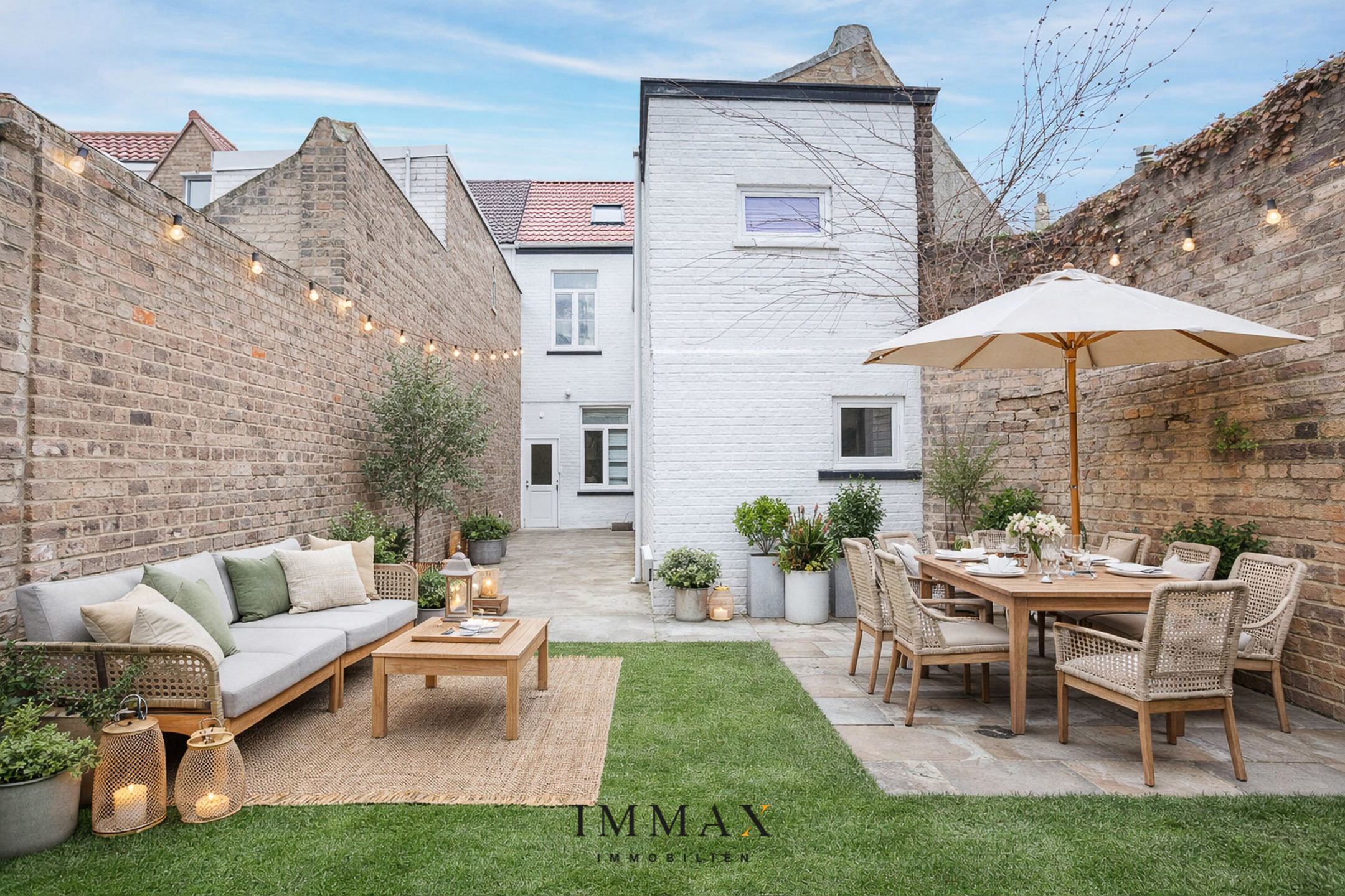 Gerenoveerde stadswoning met tuin - foto 1