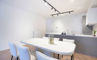 Magnifiek 3-slpk appartement van 107m² + groot terras in Agatha Garden. Appartement heeft 3 grote slaapkamers met 2 mooie badkamers. PEB...