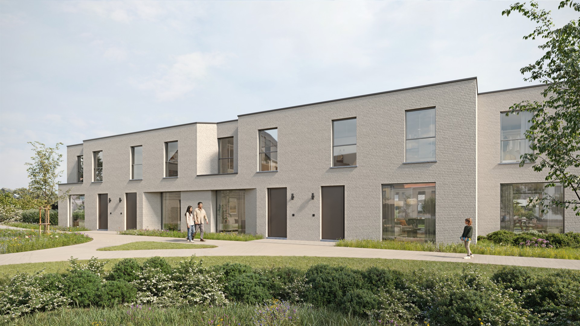 Hof ten Kole – energiezuinig wonen in het groene Koolkerke nabij Brugge - foto 3