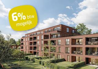 Dit appartement maakt deel uit van het nieuwe woonproject Creyte, gelegen in Oostakker tussen de Krijtestraat en Aan de Ratte.<br />Heel ruim appartement (123m²) met nr. 0.2 dat zich situeert op het gelijkvloers en wordt gebouwd met zicht op de gemeenschappelijke tuin en nabijgelegen bos. Het omvat onder meer een grote leefruimte met ruime open eilandkeuken, 3 slaapkamers, 2 badkamers met wastafel en inloopdouche, berging en apart gastentoilet. De 3 terrassen (31m² in totaal) en de eigen tuin bieden de hele dag zon en rust.<br /><br />Uiterst energiezuinig E-peil (E9!) dankzij pakket zonnepanelen (energiedelen), warmtepomp met vloerverwarming, regenwaterrecuperatie en ventilatiesysteem D.<br /><br />Dit appartement wordt volledig afgewerkt aangeboden waarbij je zelf nog je eigen afwerking kan kiezen tot en met de laminaat in de slaapkamers.<br /><br />Ondergrondse autostaanplaats en berging voorzien, welke mee dienen aangekocht te worden. In de kelder is er een grote fietsenstalling en bovengronds is er zelfs een staanplaats voor bakfietsen voorzien.<br /><br />Prijs excl. aankoopkosten en btw. <strong>6% btw mogelijk, ook voor investeerders bij 15-jarige verhuur!</strong><br /><br />Meer info via 09 280 60 60 of info@durabrik.be.<br /><br />Download de brochure via https://durabrik.immo/oostakker <br /><br />* Beelden en oppervlaktes zijn indicatief.
