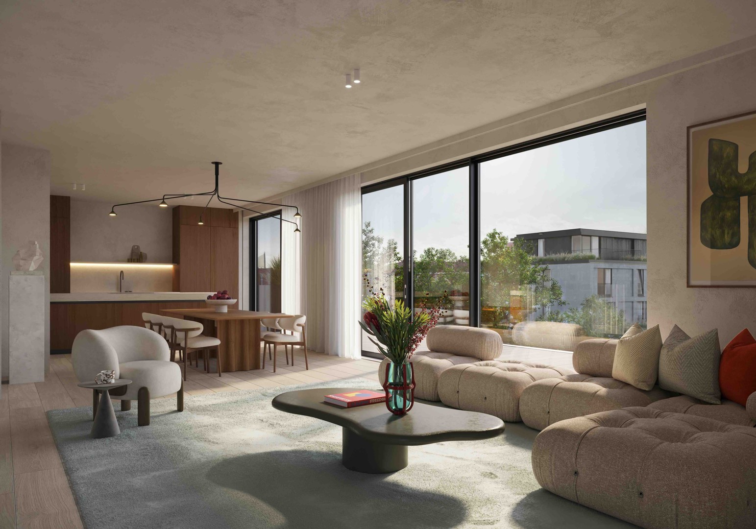 Gezellig appartement met lichtrijke leefruimte en terras - foto 4