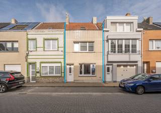 Charmante en centraal gelegen woning met 2 slaapkamers in Bredene Sas met openbaar vervoer, winkels, scholen en andere faciliteiten op...