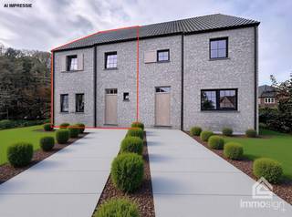 PLUSPUNTEN: + perceeloppervlakte: 3a00ca+ bewoonbare oppervlakte: 164,40 m²+ linkse woning lot 3 (nr. 4B)+ 3 slaapkamers+ grote zolder+ zonnepanelen+...