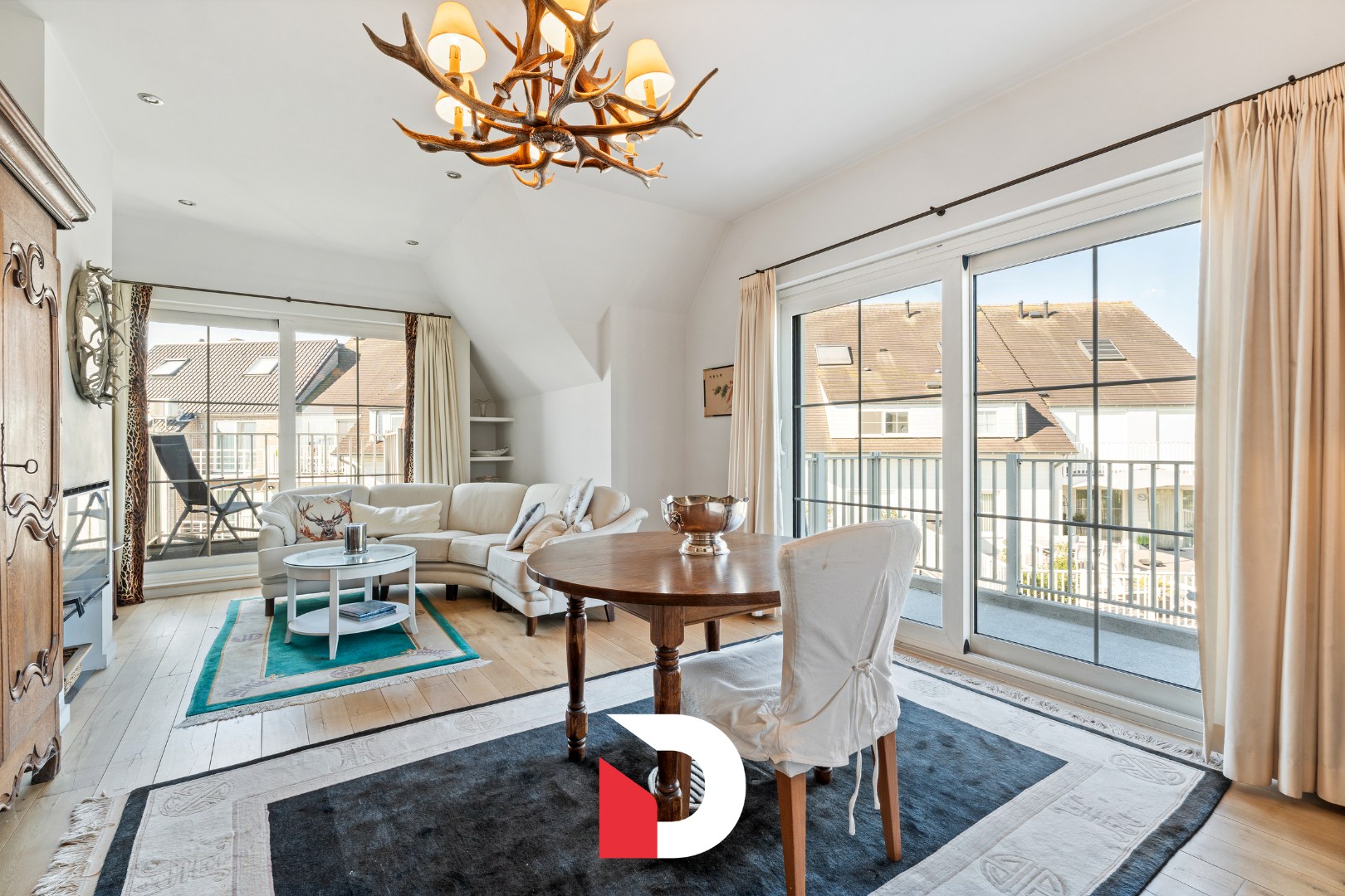 Schitterend hoekappartement met 2slk'ers en 2 terrassen, inclusief een staanplaats te Aartrijke. - foto 4