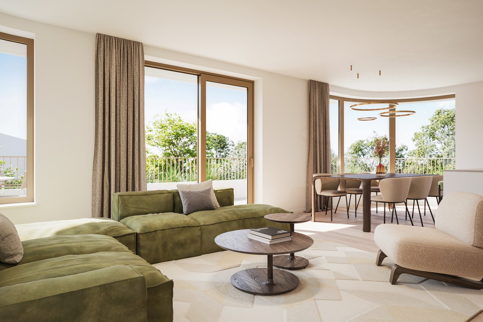 Lichtrijk 1-slaapkamerappartement in energiezuinige nieuwbouwresidentie La Verderie - foto 1