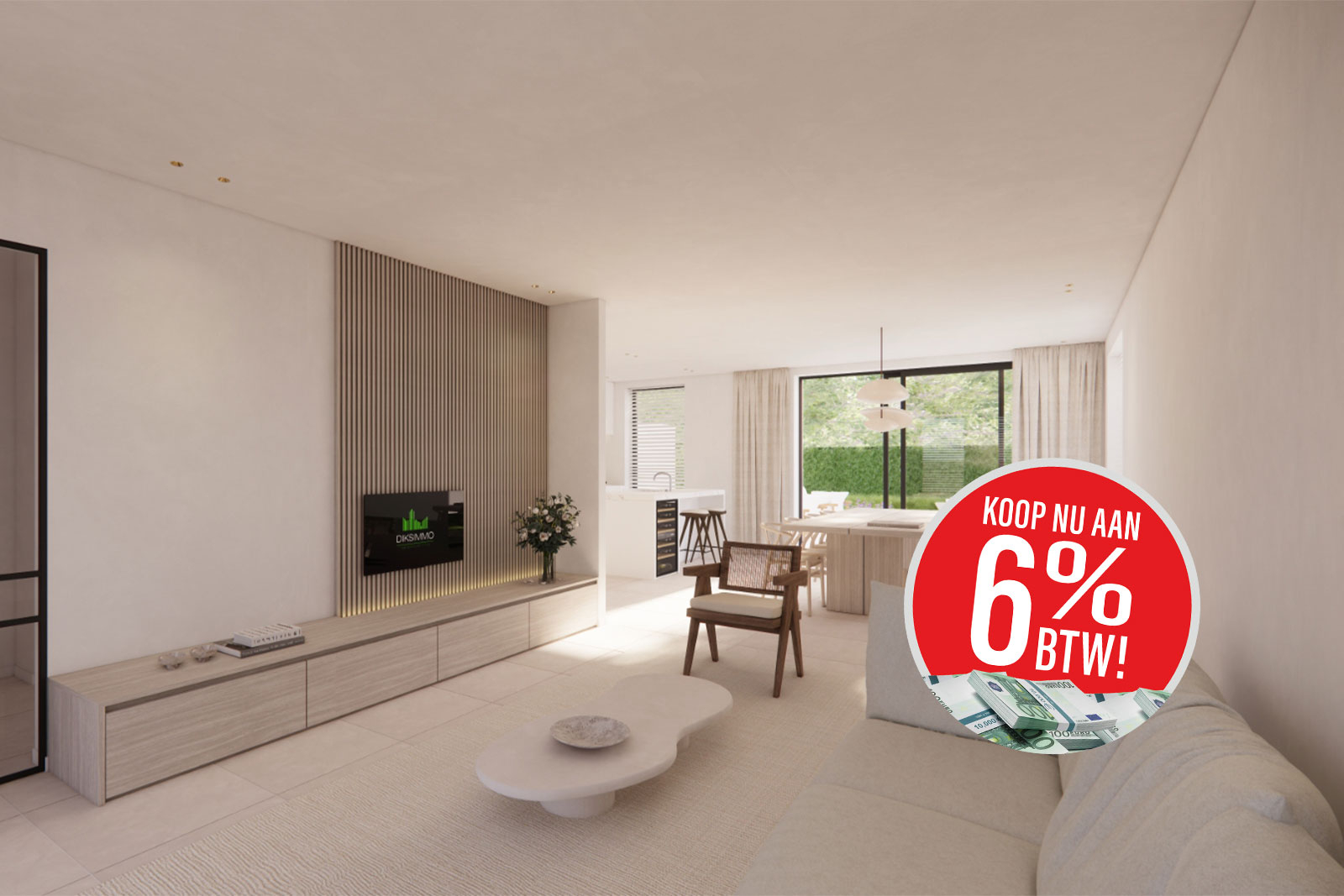Nieuwbouw woning met 3 slpk, zolder en tuin - foto 5