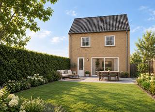 <strong><span>Landelijke halfopen nieuwbouwwoning in aanbouw </span></strong><br /><br /><span>Ontdek deze prachtige nieuwbouwwoning, gelegen aan de Hoogbaan in Dilsen-Stokkem. Deze woning combineert hedendaagse landelijke architectuur met een ideale locatie. </span>Je woont hier rustig, terwijl dagelijkse voorzieningen en winkels vlot bereikbaar zijn. Zo bevindt zich onder andere een supermarkt op de Hoogbaan zelf en zijn ook diverse handelszaken en horecagelegenheden in de nabije omgeving te vinden.<br />Dankzij de ligging geniet je bovendien van een mooie combinatie van <strong><span>rust, groen en bereikbaarheid</span></strong>. De Hoogbaan vormt een verbinding tussen verschillende delen van Dilsen-Stokkem en sluit aan op belangrijke verbindingswegen. I<br /><strong><span>Een ideale locatie voor wie comfortabel en rustig wil wonen, zonder ver van winkels, voorzieningen en de rest van de gemeente verwijderd te zijn.</span></strong><br /><br /><span><strong><u>Indeling van de woning</u></strong><br /><br />Bij binnenkomst word je verwelkomd in de inkomhal met gastentoilet en de trap naar de eerste verdieping. De woning heeft een uitnodigende leefruimte waar de woonkamer, eetkamer en keuken naadloos in elkaar overlopen. Deze open opstelling creëert een gezellige sfeer en biedt volop lichtinval. Aansluitend aan de keuken bevindt zich een praktische berging, perfect voor extra opslag of als wasruimte.<br /><br />Op de eerste verdieping vind je drie slaapkamers. De masterbedroom is een echte troef, met een eigen inloopdressing die extra luxe biedt. Verder is er een badkamer en een vaste trap naar de zolder. Deze zolderruimte biedt talloze mogelijkheden: een hobbykamer, een homeoffice of andere doeleinden.<br /><br />De woning wordt <strong>casco</strong> verkocht, concreet houdt dit in dat de woning wind- en waterdicht is: de muren, dak, ramen en deuren zijn geplaatst, maar binnenin moet alles nog afgewerkt worden.<br /><br />Extra informatie:</span>
<ul>
<li><span><span>Dak: hellend dak met zwarte dakpannen</span></span></li>
<li><span><span>Ramen en deuren: PVC in de kleur wit</span></span></li>
<li><span><span>Afvoer in zink</span></span></li>
<li><span><span>Raam- en deurdorpels in blauwe hardsteen</span></span></li>
</ul>
<br /><span>Deze woning is momenteel nog in aanbouw maar wordt gerealiseerd met oog voor detail, comfort en energiezuinigheid. Een ideale plek om jouw nieuwe thuis naar eigen smaak te creëren!<br /><br />De geadverteerde prijs is <strong><u>exclusief</u></strong> 21% BTW, notariskosten, etc.. </span><br /><br /><span>Benieuwd naar deze woning? Aarzel niet en neem contact met ons op, we staan voor je klaar.</span><br /><span>Tel.: 0032 497 84 48 80<br />E-mail: info@caenenvastgoed.be</span><br /><br /><strong><span><span><span><span><span><span><span><span><span><span>Tot binnenkort!</span></span></span></span></span></span></span></span></span></span></strong><br />