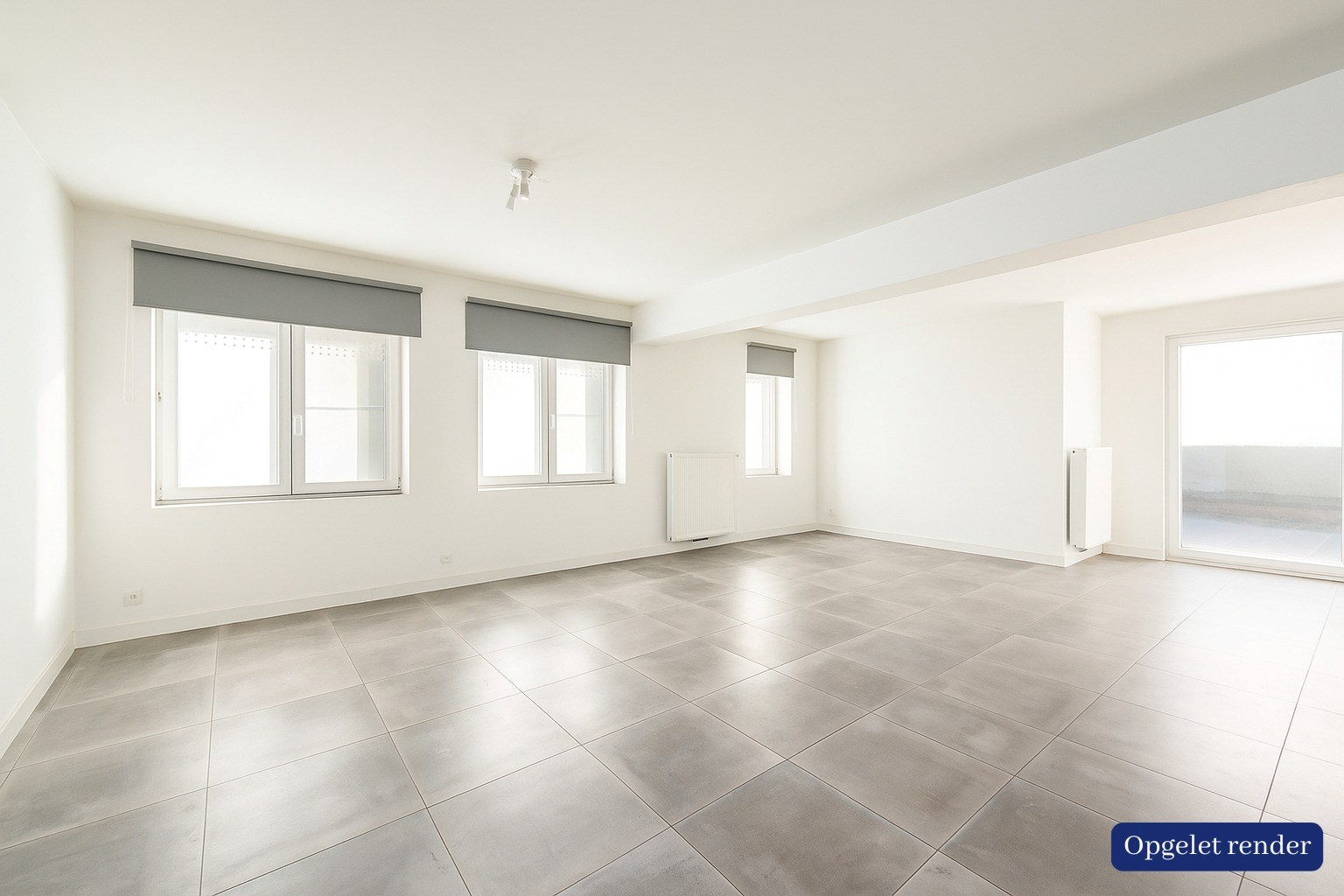 Gerenoveerd gelijkvloers appartement (149m²) met 2slpk, stadstuin en garagebox! - foto 1