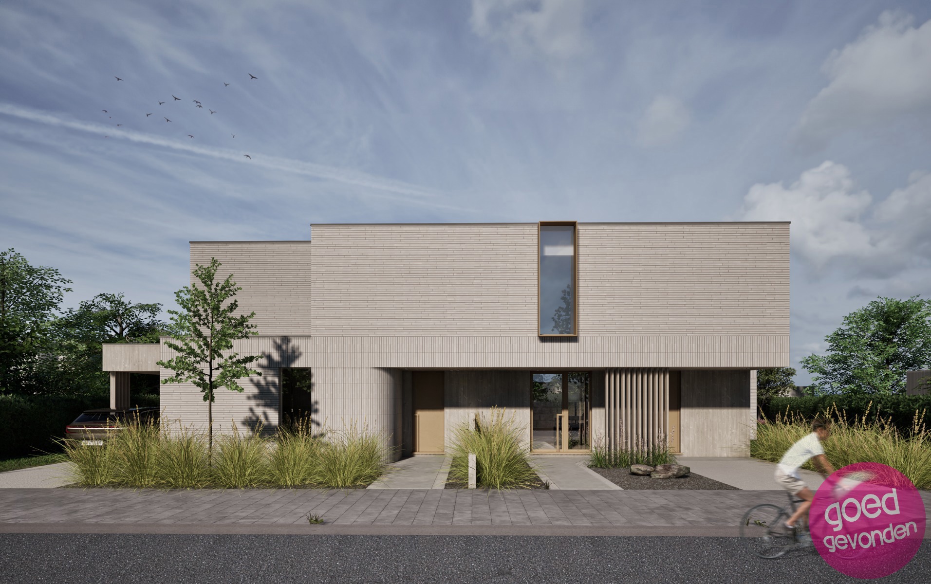 HOB 4 slk - tuin - terras - parking - afgewerkt - foto 1