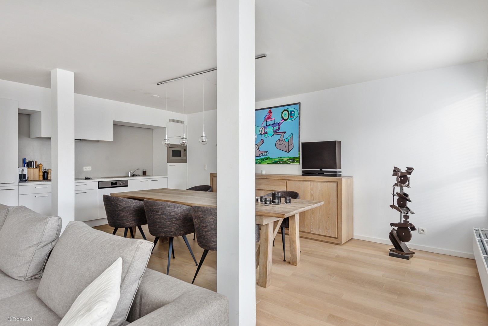 DUPLEX APPARTEMENT MET TWEE SLAAPKAMERS EN TERRAS - foto 3