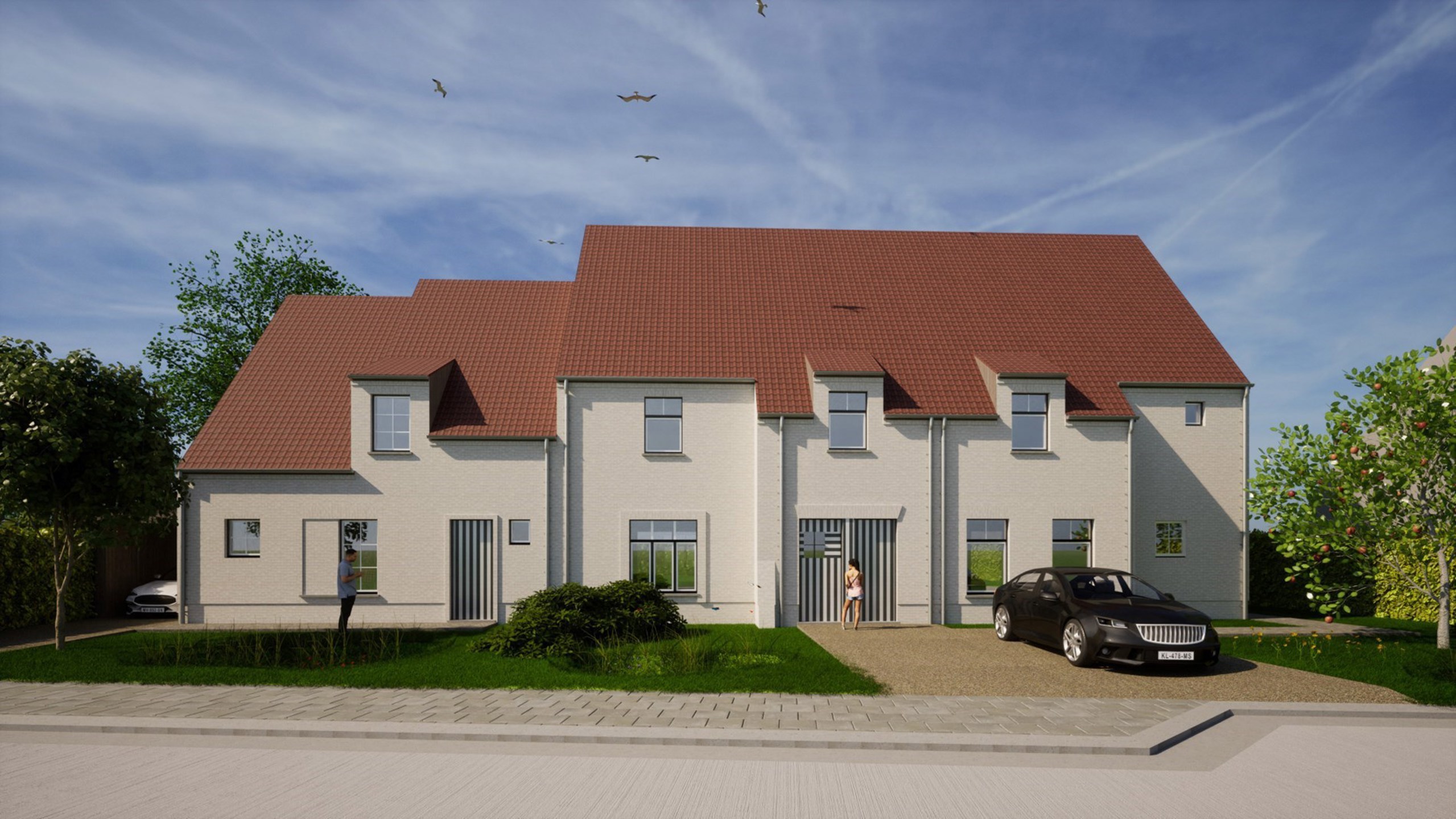 Landelijke nieuwbouwwoning in Jan Breidelstraat in Oostkamp - foto 3