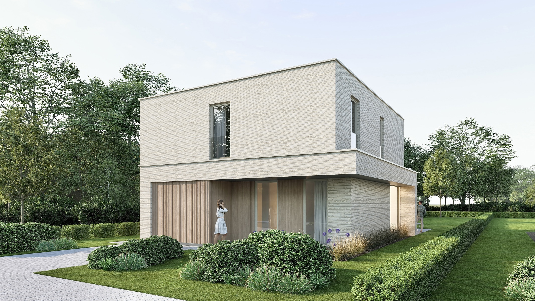 Exclusieve nieuwbouwvilla's + bouwgrond nabij centrum Maldegem – 6% btw mogelijk - foto 4