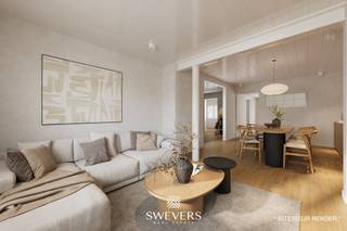 Interesse? Meer informatie op www.SWEVERS.be. - Deze ruime halfopen woning in Tessenderlo-Ham ligt in een rustige straat op een perceel van 10 are 09 ca en combineert het karakter van 1952 met moderne renovaties. De woning heeft een praktische indeling met een inpandige garage, ruime oprit, een lichtrijke leefruimte van 34 m² en een recent gerenoveerde keuken van 36 m² met uitzicht op de tuin en het zwembad.<br /><br />Er zijn vier volwaardige slaapkamers en twee badkamers, wat de woning geschikt maakt voor gezinnen of voor wie extra ruimte wenst. Eén slaapkamer kan dienen als studio met eigen badkamer. De woning is energiezuinig dankzij 38 zonnepanelen, dubbel hoogrendementsglas, isolatie en een gunstig EPC. Recente investeringen zoals een nieuw dak (2023) en een nieuwe gasketel verhogen het comfort.<br /><br />De zuidoostgerichte tuin met zwembad (4 x 10 m) en poolhouse vormt een grote troef. Extra voorzieningen zoals airco, alarmsysteem, camerabewaking en geluidsisolatie zorgen voor bijkomend comfort en veiligheid. Het geheel vormt een instapklare, ruime en energiezuinige woning. Bel ons vandaag nog voor een persoonlijke rondleiding. Wij van Swevers Real Estate helpen je maar al te graag verder. tel. 011 255 155. Bron bewoonbare oppervlakte: EPC-verslag.