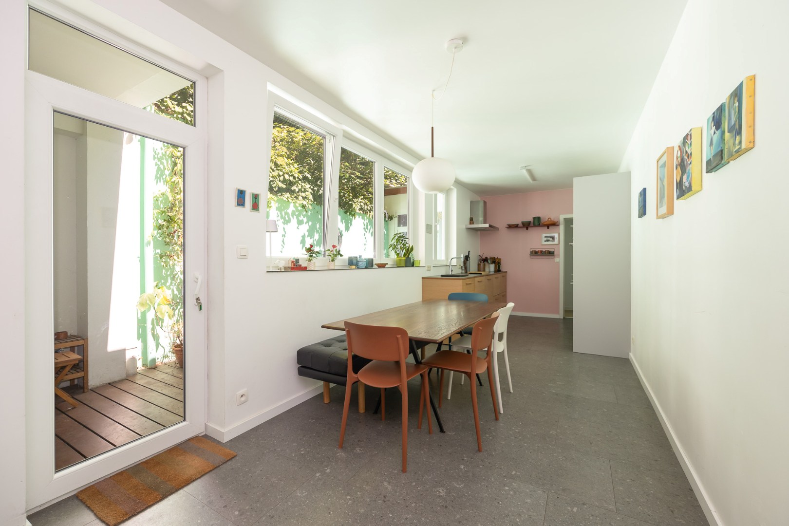 Gerenoveerd gelijkvloers appartement met stadstuin! - foto 5