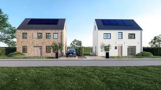 OPEN BEBOUWING - 2 WONINGEN BESCHIKBAAR - LOT 3 en LOT 4<br /><br />RUSTIGE LIGGING<br />Deze woningen zijn gelegen in het centrum van Paal, op een rustige locatie, in de dichte nabijheid<br />van scholen en winkels met een vlotte bereikbaarheid met de E313.<br /><br />PRAKTISCHE INDELING<br />De woningen hebben een oppervlakte van <strong>160m2 + zolder</strong>
<ul>
	<li>Gelijkvloers met inkomhal, apart toilet en een open leefruimte met zithoek, eetkamer en ruime keuken met zicht op de tuin, aansluitend een ruime berging.</li>
	<li>Op de verdieping vinden we een <strong>slaapkamer met ruime dressing, 2 extra slaapkamers</strong> en een badkamer met bad en douche. De zolder biedt uitbreidingsmogelijkheden.</li>
</ul>
<br />DUURZAAM WONEN<br />Deze woningen garanderen een <strong>zeer laag energieverbruik</strong> dankzij een doorgedreven<br />isolatiepakket en de laatste nieuwe technieken zoals een warmtepomp, zonnepanelen,<br />vloerverwarming (met verfrissingsfunctie) en een ventilatiesysteem (D+) met warmterecuperatie.<br /><br />Sleutel op de deur<br />- Ruwbouw winddicht<br />- Sanitaire leidingen (inclusief hergebruik van regenwater, regenwaterput van 10.000l )<br />- Elektriciteit<br />- Vloerverwarmin<br />- Pleisterwerken<br />- Isolatiewerken en chape<br />- EPB berekening<br />- Ventilatiesysteem D+<br />- Warmtepomp + verfrissingsfunctie<br />- Zonnepalen 440WP<br />- Afgewerkte keuken ter waarde van 12.000 euro exclusief BTW<br />- Badkamer ter waarde van 7.000 euro exclusief BTW<br />- Tegelvloeren op het gelijkvloers en in de badkamer<br />- Binnendeuren in tubespaan, reeds voor geschilderd<br />- Houten trappen in Rubberwood<br />- Voegwerken<br />- Inclusief architectkosten en veiligheidscoördinatie<br /><br />Meer info? bel bouwadviseur Geert 011450280<br /><br />PRIJS SLEUTEL OP DE DEUR LOT 3<br />- 440.185 euro ex kosten<br />- 556.320 euro incl kosten<br /><br />PRIJS SLEUTEL OP DE DEUR LOT 4<br />- 440.429 euro ex kosten<br />- 556.615 euro incl kosten