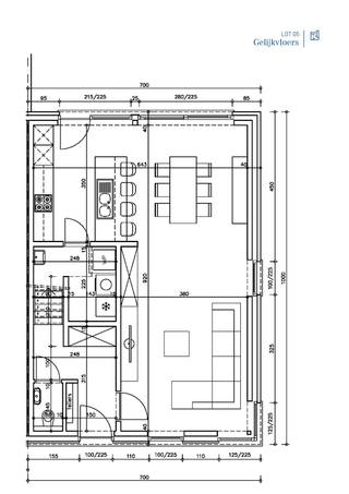 ENERGIEZUINIG WONEN - VASTE PRIJS - ALL IN AFWERKING OP MAAT! In Gits (deelgemeente van Hooglede) bouwen wij in een rustig gelegen nieuwbouwwijk 6 woningen. Deze halfopen woning (LOT 5) is gelegen op een Zuidelijk georiënteerd perceel van 278m2. De woning is voorzien van een doordachte planindeling met veel lichtinval en een optimale ruimtebenutting. Op het gelijkvloers is er een inkom met gastentoilet, een ruime leefruimte met open keuken en een praktische was/bergplaats. Op de eerste verdieping bevinden zich 3 slaapkamers, een dressing en een badkamer met bad + inloopdouche. De praktische zolder is bereikbaar met een uitschuifbare zoldertrap. In deze VASTE PRIJS zijn alle energiezuinige technieken (warmtepomp, zonnepanelen, ventilatie D, vloerverwarming op beide verdiepingen,...) én ruime afwerkingsbudgetten (keuken, badkamer, vloeren, deuren,...) inbegrepen! Zie jij jezelf hier wonen? Bel Ewout op 0497 588 888 of mail naar contact@huysmanbouw.be voor meer informatie. Meer info over het project op huysmanbouw.be