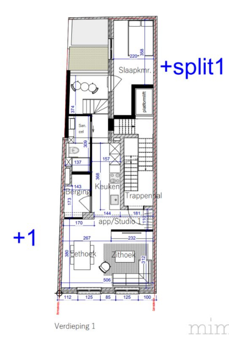 Investeringsopportuniteit: gebouw met plannen &amp; lift voor handelspand en 4 appartementen - foto 4