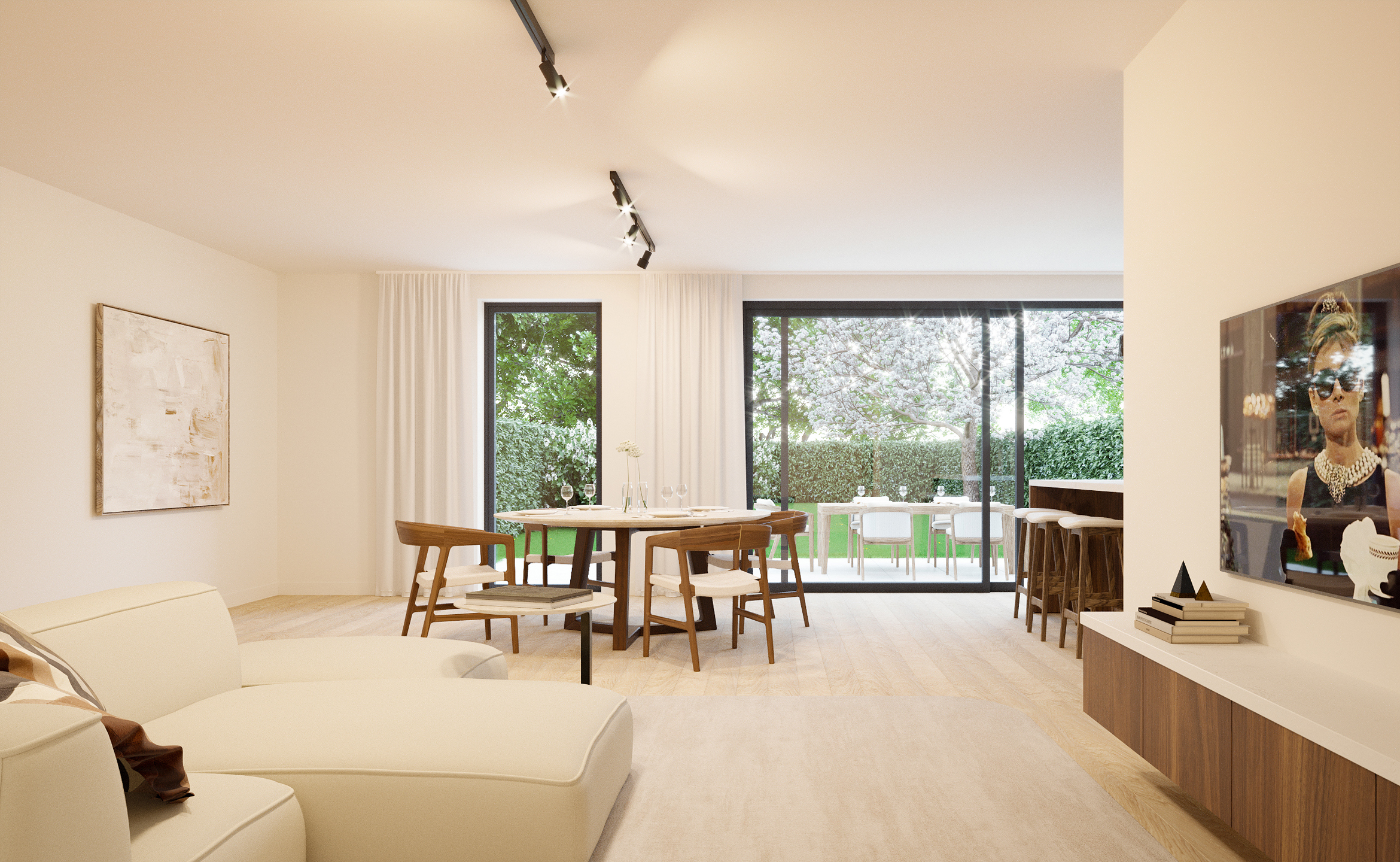 Luxueuze nieuwbouwwoning met min. 4 slpk. en 2 bdk. op ca. 575m² te Minderhout! - foto 5