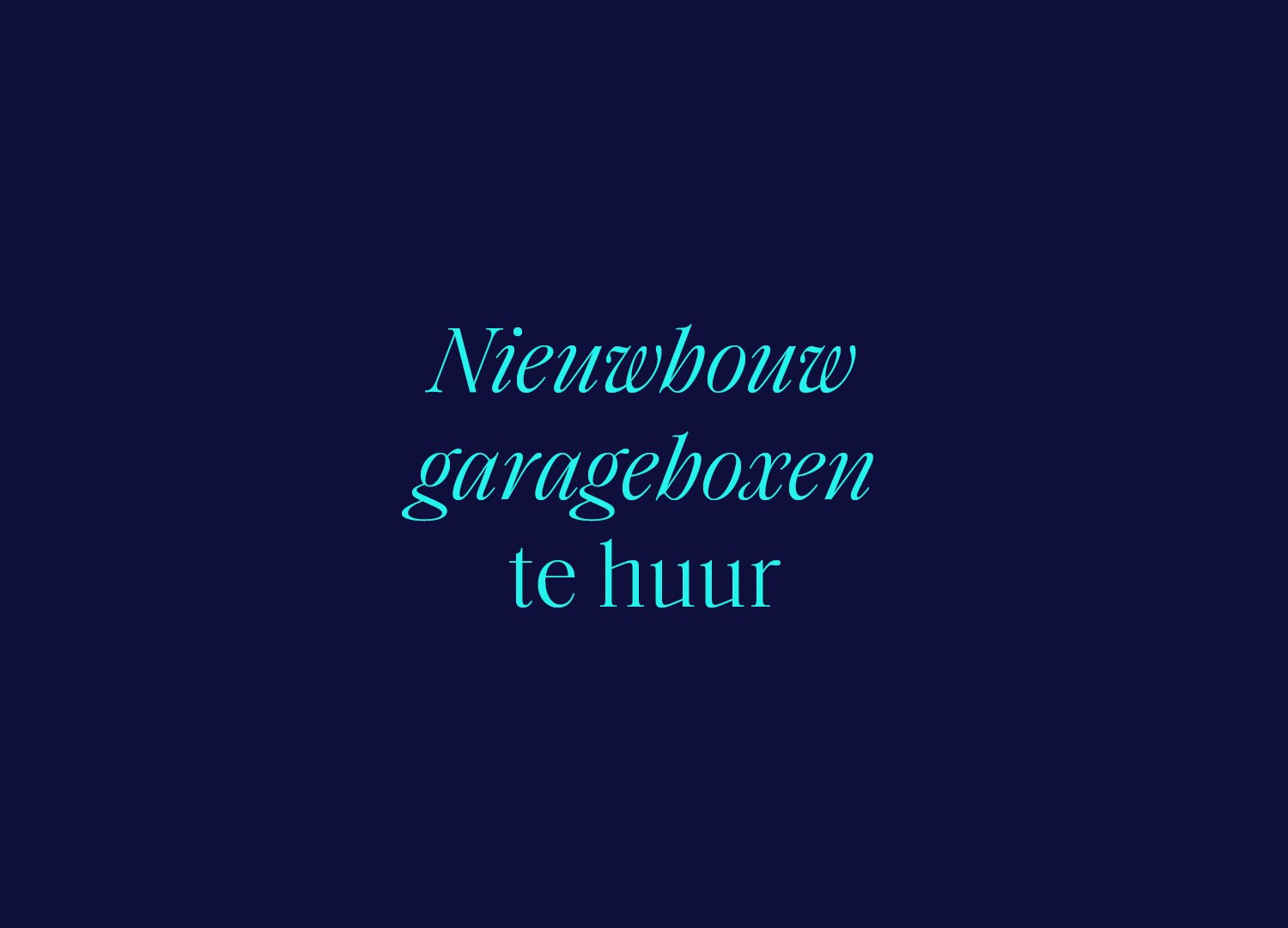 Nieuwbouw garageboxen te huur in Houthulst - photo 1