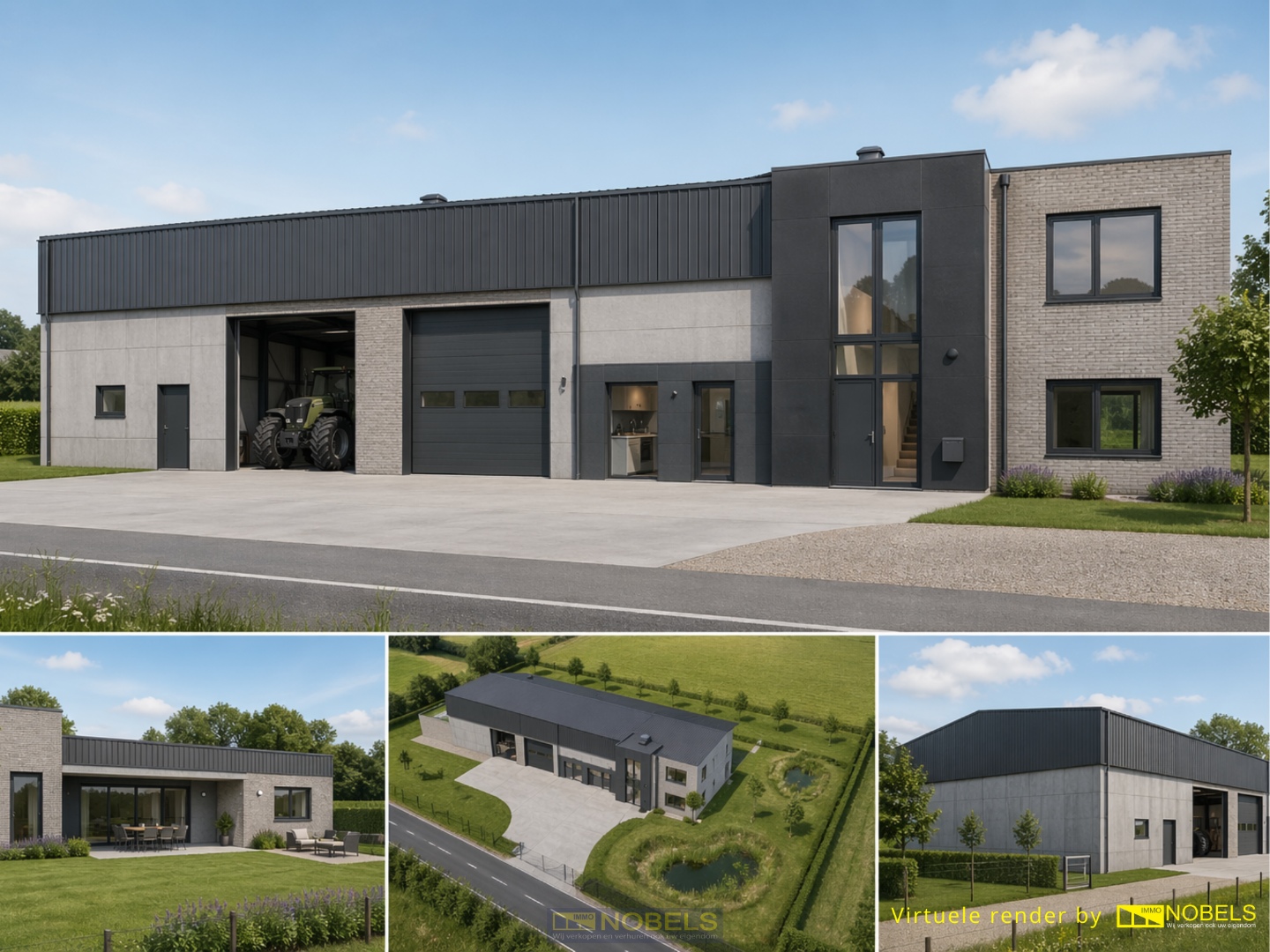 Te koop, te renoveren woning met loods op landelijke topligging te Melden (Oudenaarde)! - foto 3