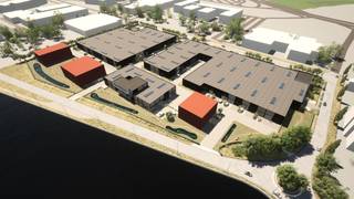 Bedrijfsgebouw van 1.174 m² met 20 privatieve parkeerplaatsen te koop op minder dan 3 km van de Hasseltse Ring.Het magazijn (brandklasse C) heeft een...