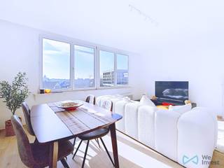 Info et visites : dries.v@weinvest.be ou 02 315 77 22We Invest propose en exclusivité à la location cet appartement une chambre au 3ᵉ et dernier...