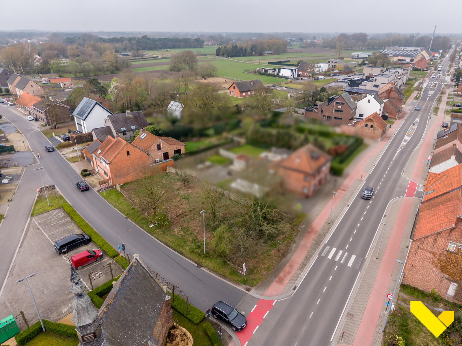Hoekperceel bouwgrond met zuidwest georiënteerde tuin - foto 4