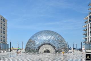 Dubbele zeer ruime gesloten garagebox onder het Albertplein in het commerciële hart van het Zoute aan de Zeedijk met mogelijkheid tot...