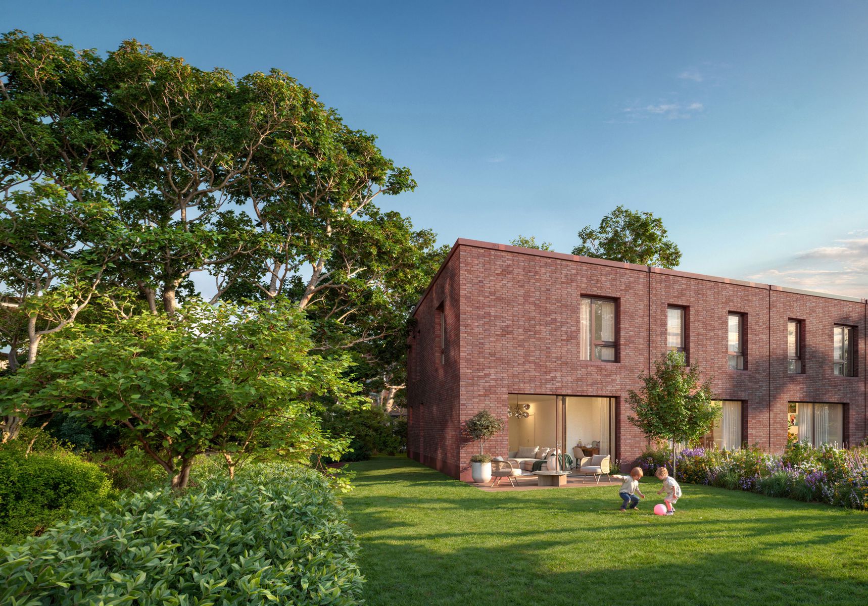 Nieuwbouwwoning met tuin in Villermontpark - foto 1