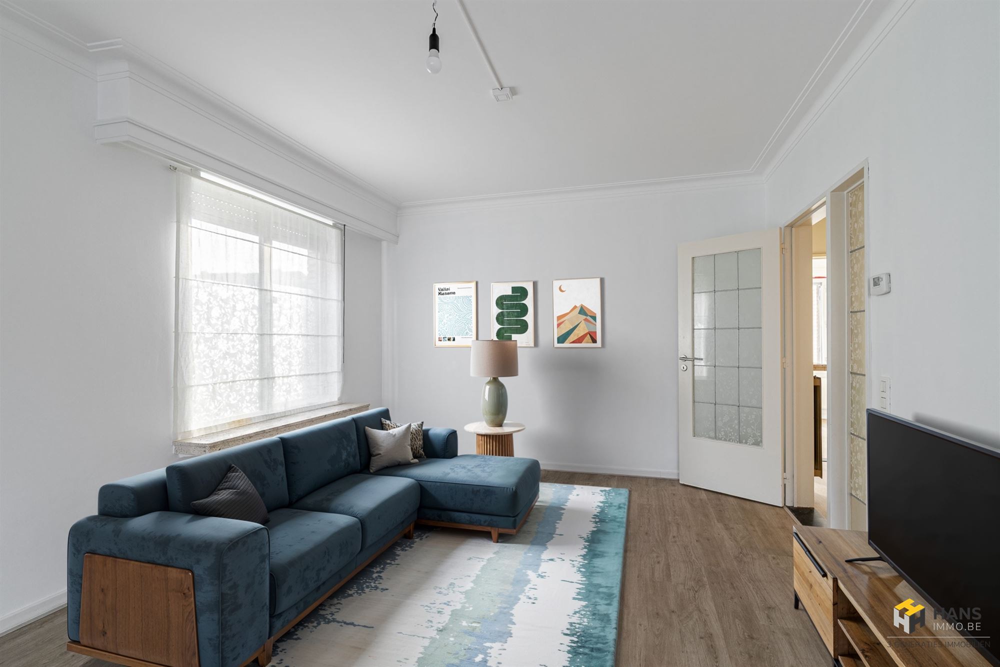 Instapklaar hoekappartement (88 m²) met 2 slaapkamers, garage en tuin (90 m²) in Edegem. - foto 2