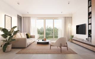 <p><strong>LIGGING en OMGEVING<br /><br /></strong>Deze nieuwbouwwoningen Eikenleen zijn gelegen in Eke. Een deelgemeente van Nazareth en rustig dorp op 15min.van Gent. In de dorpskern zijn er winkels zoals bakker, slager en supermarkt. Daarnaast is één van de grootste troeven de vlotte bereikbaarheid via E17, E40 en N60.<br /><br />Gent, Deinze en Oudenaarde liggen op een boogscheut doch is deze nieuwe woonwijk rustig gelegen.<br /><br /><strong>PROJECT en AFWERKING<br /><br /></strong>Project EikenLeen bestaat uit verschillende fases, deze nieuwe fase met zowel halfopen als gesloten bebouwingen is voor elk wat wils. Je hebt keuze uit een mooie mix van woningen met traditionele indeling en bel-etagewoningen.<br /><br />De woningen met traditionele indeling genieten een mooie leefruimte met open keuken. De grote ramen van Eikenleen zorgen voor veel licht en kijken uit op de gezellige tuin. Je hebt keuze uit 3 of 4 slpks en elke woning beschikt over een ruime badkamer met dubbele lavabo, inloopdouche en ligbad. Er is ook een handige berging en een inpandige garage.<br /><br />Of u kiest voor de bel-etagewoningen; dan komt u binnen via de inkomhal op het gelijkvloers, die toegang biedt tot de garage, een bureau en de trap naar de 1e verdieping. Op deze verdieping vind je de lichtrijke leefruimte met open keuken, die uitkijkt op de mooie tuin. Grenzend aan de keuken vind je een praktische berging en een toilet. Op de 2e verdieping beschikken de woningen over drie slaapkamers en een badkamer met ligbad en inloopdouche.<br /><br />Alle woningen van Eikenleen zijn uitgerust met een warmtepomp in combinatie met vloerverwarming en zonnepanelen. Zo is er een gunstig E-peil. De bel-etagewoningen zijn energieneutraal (E-peil 0). Er is ook een regenwaterput voorzien.<br /><br />Oplevering :<br />loten 279 - 283 oplevering voorzien +/- eind 2025<br /><br />Contacteer Fanny voor meer informatie 0472 01 51 51.</p>