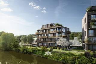 Dit ruime drieslaapkamer appartement van 132 m² bevindt zich op de eerste verdieping van het project Leiemeersen gelegen vlak langs de Leie in...