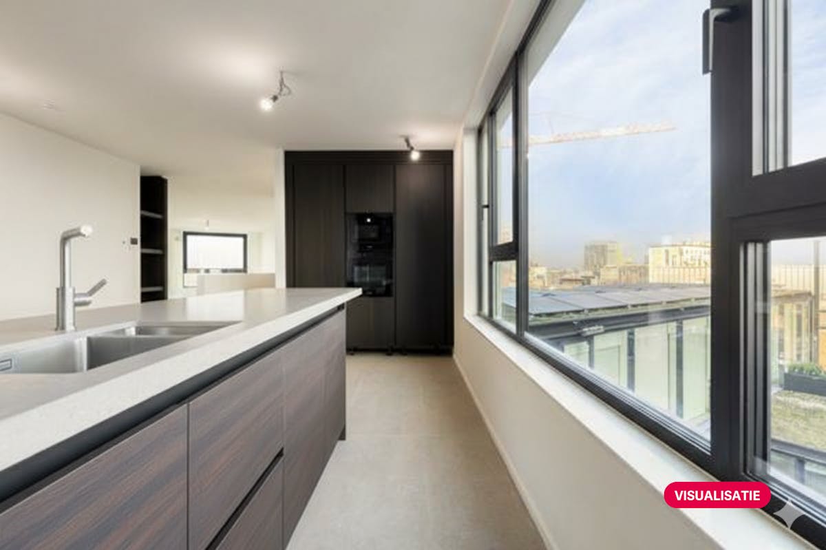 Duplexpenthouse met frontaal Schelde zicht te koop in Antwerpen - foto 4