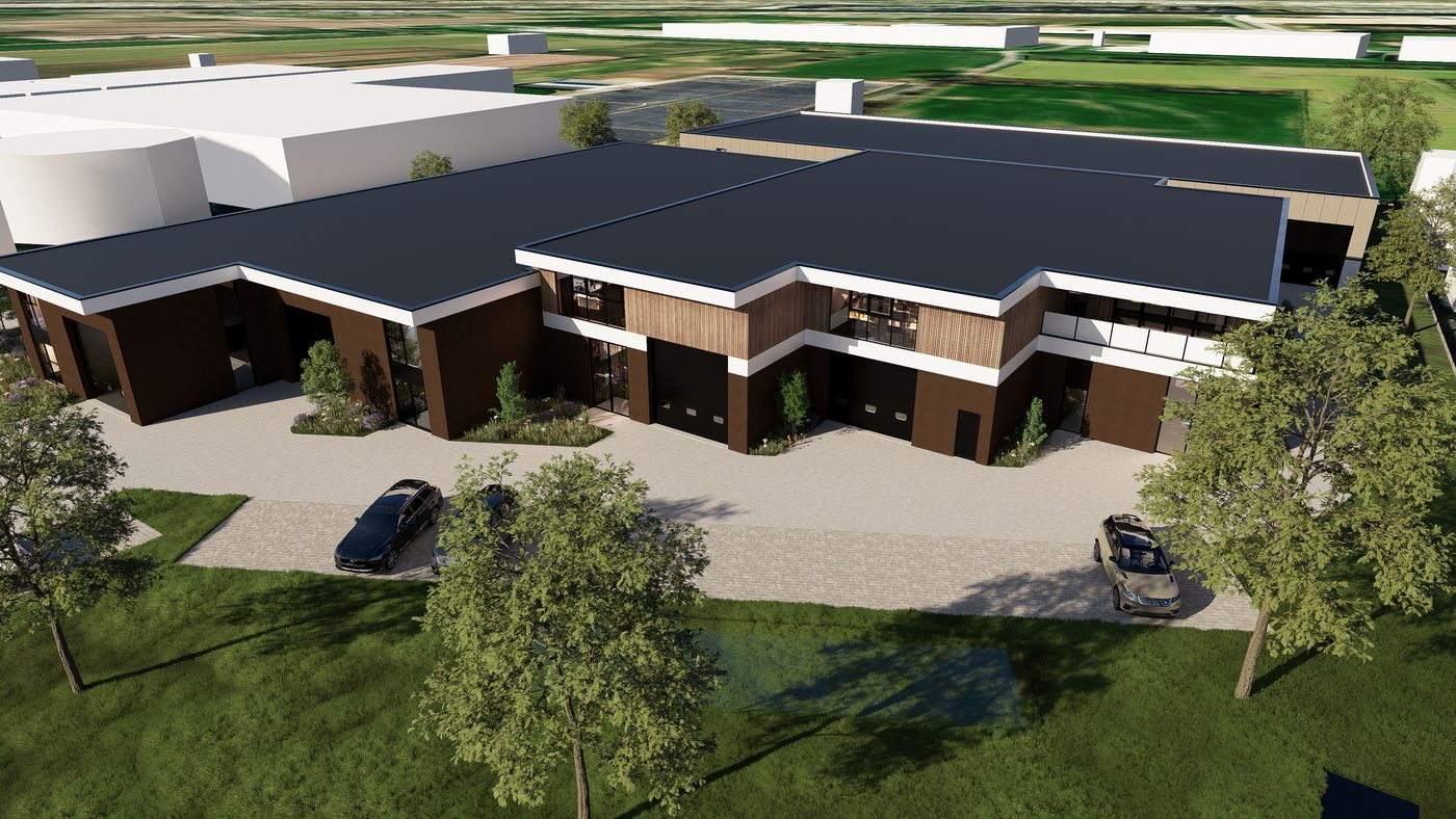 Duurzaam en architecturaal nieuwbouw KMO-unit van 116 m² te Evergem - foto 2