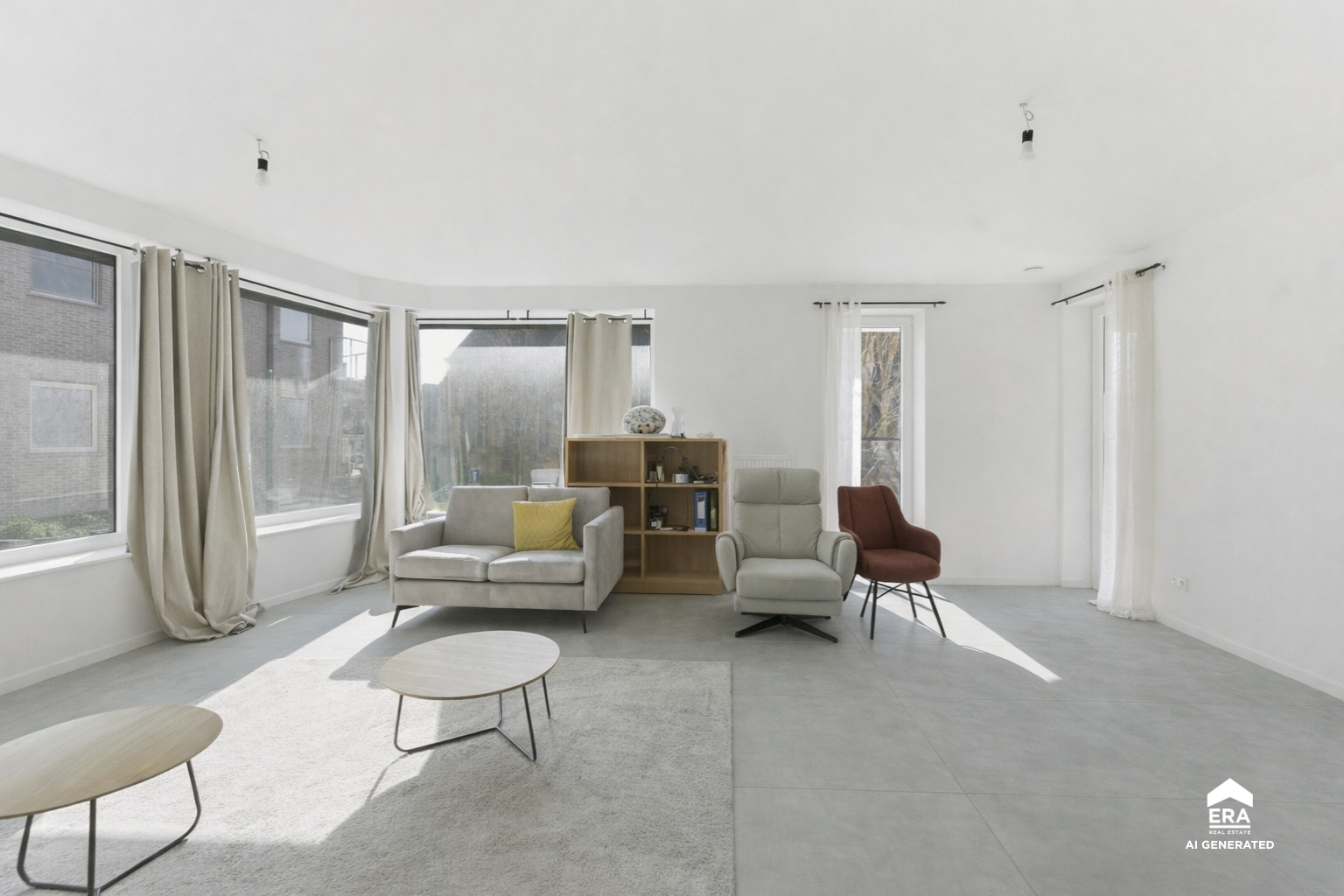 Nieuwbouwappartement met 2SLPK en terras in centrum Staden - foto 2