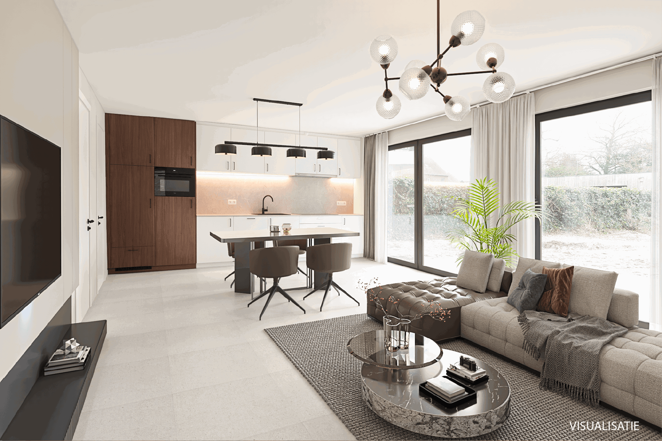 Nieuwbouwwoning op 7a 74 ca in Mol Achterbos - foto 2