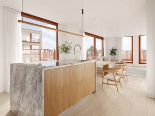 W.E.S.T. BEZOEKEN? ONTDEK ONS KIJKAPPARTEMENT TIJDENS DE KOMENDE OPENDEURDAGEN - Meer informatie via https://www.zabra.be/west.

Woonproject w.e.s.t. heeft opvallend veel troeven. Deze nieuwe woonomgeving ligt aan de rand van het centrum, net binnen de kleine ring van Roeselare. De groene invulling van dit project - met bomen, gras, water en speeltuigen in hout - geeft een gevoel van ruimte.

Dit appartement heeft een totale oppervlakte van 92 m² en is voorzien van een ruim terras (23 m²). Met twee slaapkamers is het perfect voor wie op zoek is naar een comfortabele en zorgeloze woonst. Het is BEN (bijna-energieneutraal) en wordt verwarmd zonder gas, dankzij het Mirom-warmtenet. Een duurzame keuze voor de toekomst! Het binnengebied van de site is autovrij. Er zijn meer dan genoeg parkeerplaatsen, maar de auto blijft aan de rand. Bovendien wordt het gebruik van de auto overbodige luxe dankzij de nabije aanwezigheid van voorzieningen (winkels, restaurants etc.) Ook de fiets nemen wordt een aangename gelegenheid door het aangelegde fietspad dwars door de site.

Contacteer ons voor meer informatie op het nummer 0472 89 60 18. Onze vertegenwoordigers staan je graag te woord.