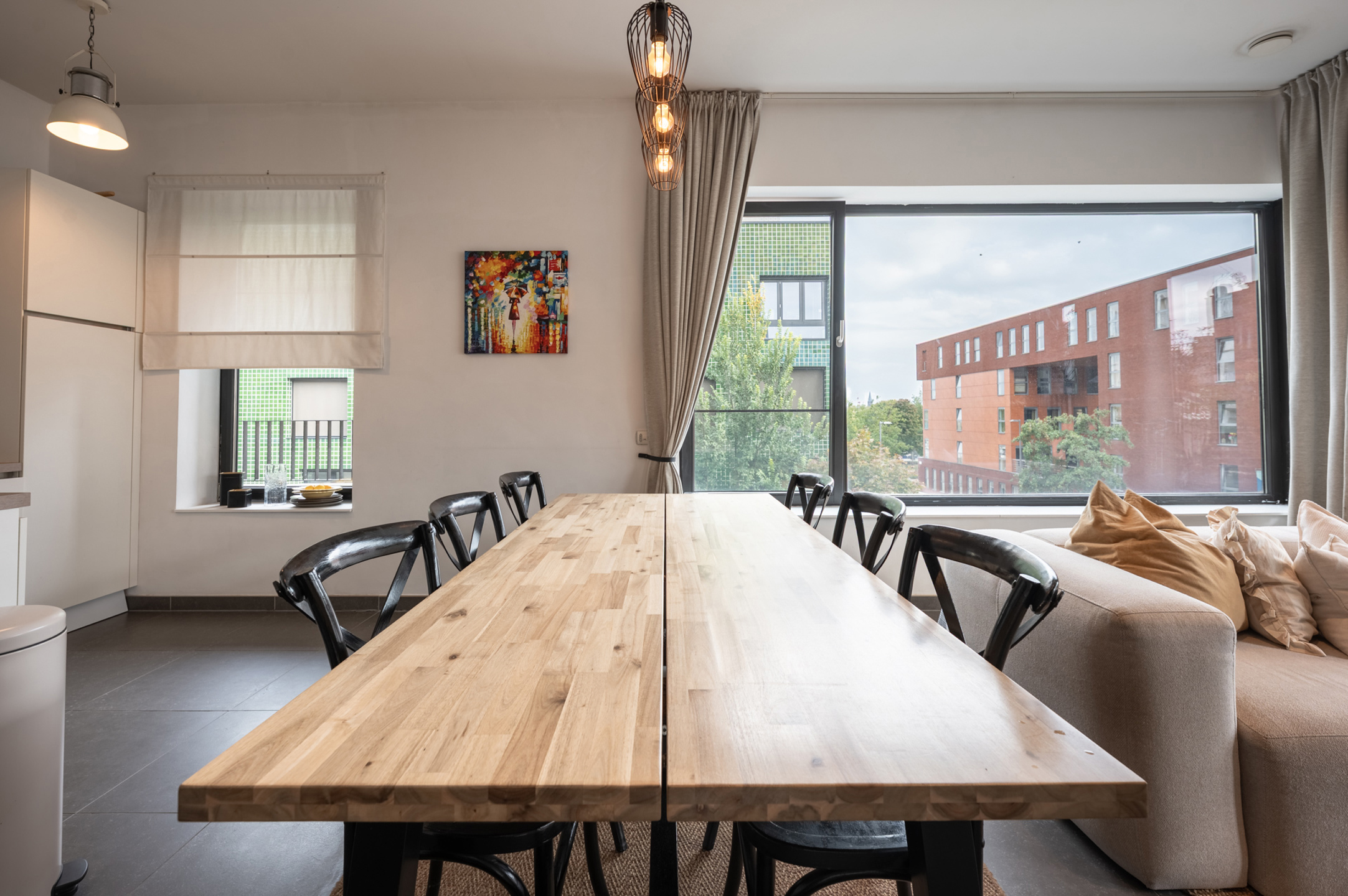 Hoekappartement met 2slk en veel lichtinval op het Eilandje. - foto 4