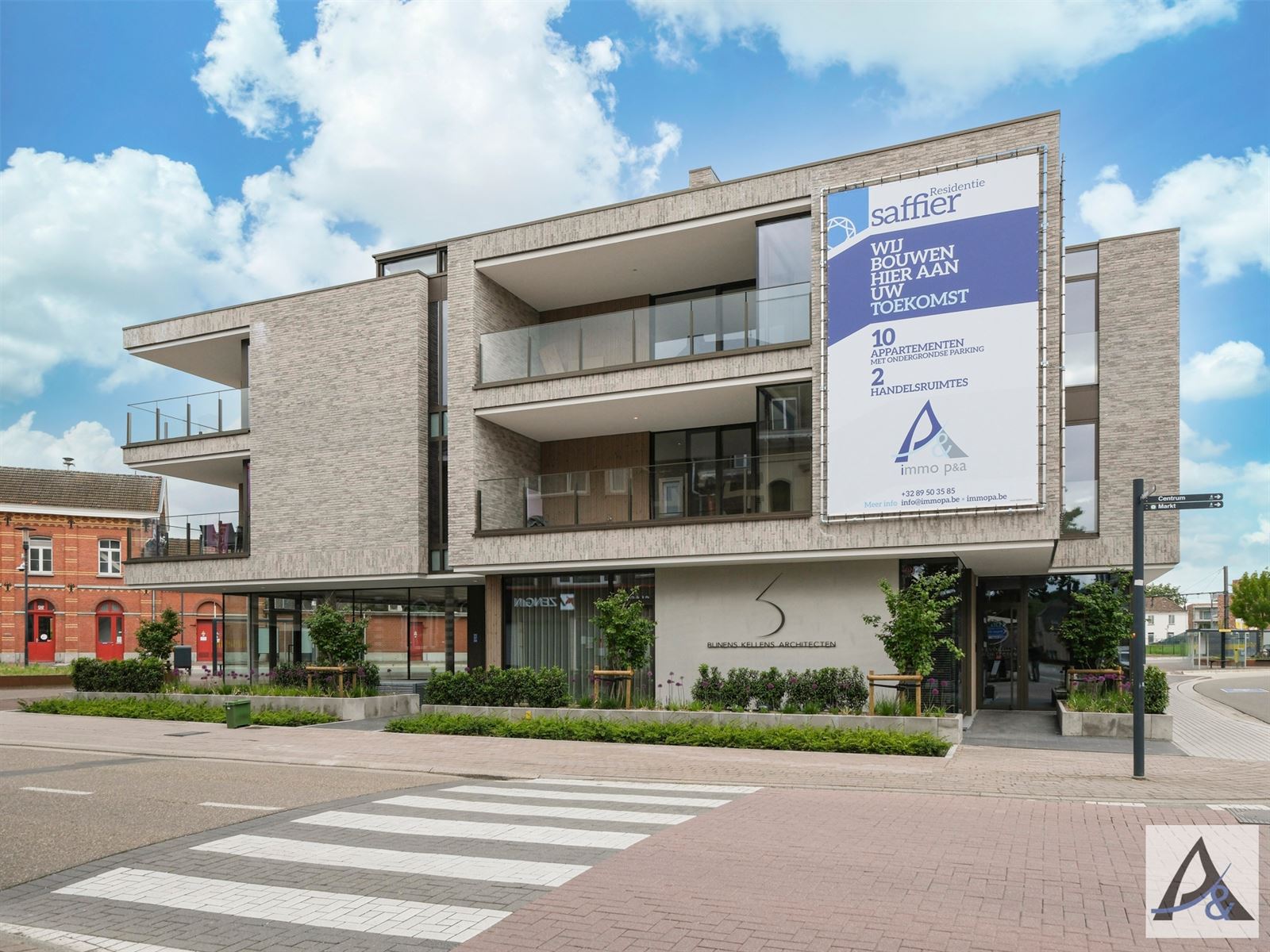 Nieuwbouwappartement 105m² met terras van 16,49m² (2 slpk) - foto 1