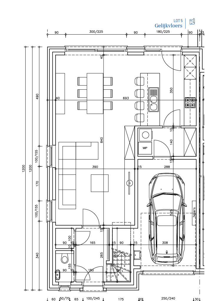 Evergem, Boordekens - rustiek nieuwbouwwoning met inpandige garage. - foto 2