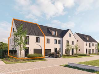 Deze ruime nieuwbouwwoning biedt alle troeven voor comfortabel wonen, met 3 volwaardige slaapkamers en de mogelijkheid om nog 2 extra kamers te creëren. Op een perceel van 420m² geniet je van een zonnige, zuidgerichte tuin die grenst aan een groene zone, ideaal voor wie houdt van rust en privacy.<br />De lichtrijke leefruimtes zijn doordacht ingedeeld en creëren een aangename woonbeleving. Dankzij de inpandige garage en bijkomende autostaanplaats beschik je over alle praktische comfort. Daarnaast biedt de zolderruimte nog heel wat extra potentieel om volledig naar jouw wensen af te werken.<br />Een unieke kans om een nieuwbouwwoning volledig naar jouw smaak vorm te geven. Interesse? Neem vandaag nog contact op voor meer informatie of een bezoek ter plaatse: info@matexi.be, 03 808 27 34 of matexi.be/hove